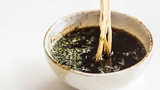 Quick Mentsuyu Recipe - Japanese Cold Soba Noodle Dipping Sauce [5 Minute Recipe!]