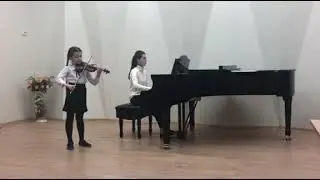 Мария Родина, 3 класс, скрипка. 