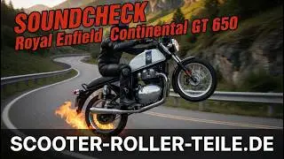 Auspuff Turbo Kit Sport Custom Double Royal Enfield Continental GT Enfield Interceptor 650 2017-2023