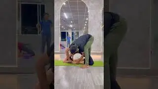 Wheelyoga with Guru #yoga #yogadaily #yogapractice #yogashorts #backbending #yogaflow #youtubeshorts