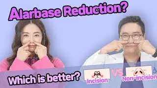 Wide Nose Surgery: Incision VS Non-Incision ? [Eng/ Kor SUB]