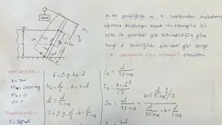 AKIŞKANLAR MEKANİĞİ Soru Çözümü, HİDROSTATİK