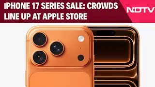 iPhone 17 Series Sale: Crowds Line Up At Mumbai's BKC Apple Store