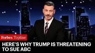 Donald Trump Threatens Lawsuit Over ABC Resuming Kimmel