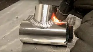 TIG Welding Anodized Auminum - Bright Dipped Anodize (BDA) Marine Grade Tubing.