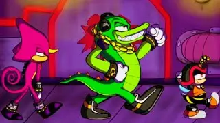 Sonic Heroes Team Chaotix Speedpaint: Find the Computer Room!