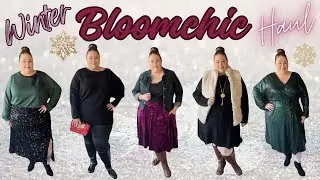 Bloomchic Plus Size Winter Haul | Cozy & Stylish Outfits for the Season