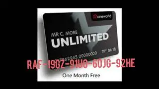 CINEWORLD UNLIMITED Promo Code. Get 1 extra Month Free!