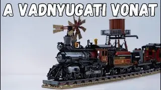 Ir&aacute;ny a vadnyugat! 🤠 (Bricklink 910044  - Wild West Train)