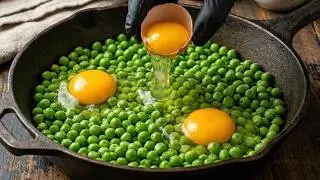 ЗЕЛЁНЫЙ ГОРОШЕК + ЯЙЦА! Результат удивил всех!
