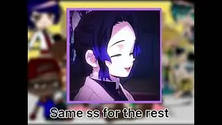 MLB reacts to Marinette as shinobu (reupload)