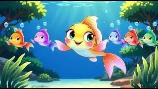 Machli jaal ki Rani hai| fish song| beautiful fish life.| happy children fish song..