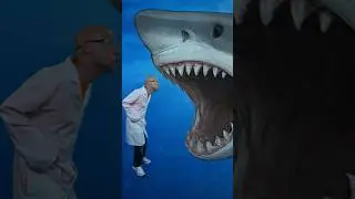 Swallowed by megalodon