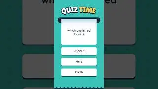 Which one is red planet?#redplanet #planet #jupiter #mars #earth #shorts #viralshort #quiz#quizgames