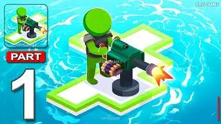 War of Rafts: Crazy Sea Battle - Gameplay Walkthrough Part 1 - Sea Raft War Battle (Android, iOS)