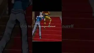 what really happend in those stairs 🤣 #jojo #jjba #anime #animeshorts