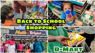 School Reopening Shopping at DMart | Biriyani at Mujib Biriyani | School Reopening | RK Family Vlogs