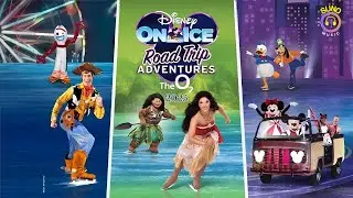 🎭✨ Disney On Ice presents Road Trip Adventures 2025 at The O2 – FULL SHOW! 🚗❄️