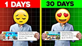 Челлендж по загрузке длинных игровых видео за 30 дней (Потрясающие результаты 😍)
