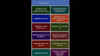 Mizoram GK Android Application