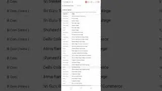 My Preference List for Delhi University l Bcom Hons)& Bcom (Prog) l #du preference list for commerce