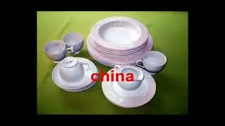 Dining Room English Picture Dictionary 