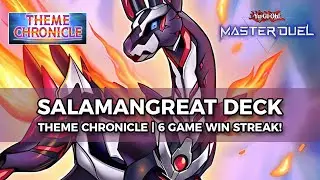 6-0 Streak! Salamangreat Deck Theme Chronicle 2025 - Yu-Gi-Oh! Master Duel