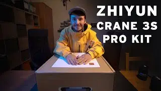 Zhiyun Crane 3S PRO KIT | Unboxing | Handheld Gimbal for Cinema Cameras