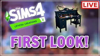 The Sims 4 Crystal Creations First Look! #ad
