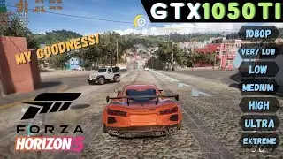 Forza Horizon 5 in 2023 - GTX 1050 Ti + I5 6400