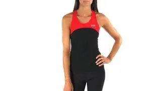 TYR Women's Carbon Tri Tank | SwimOutlet.com