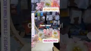🌸 Elegant Floral Wedding Tray | Custom Ring & Gift Tray by Chapter2PK