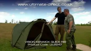 Vision Kenwick ST Quick Rib Carp Shelter featuring Jim Shelley  ClimaxTackle.com