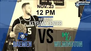 MBB Highlights: Daemen 83, Wilmington 81 (Nov. 23, 2019 @ KeyBank Center)