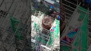 INSTALLATION COLUMN NLEX CONNECTOR SECTION'2 RAMON MAGSAYSAY BOULEVARD TERESA STREET PUP SANTAMESA