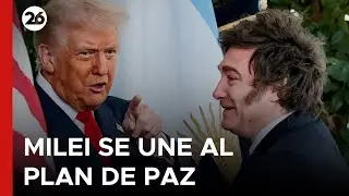 🇺🇸 EEUU | Milei se suma a la junta por la paz convocada por Trump para la Franja de Gaza