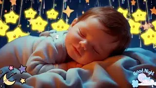 Mozart & Brahms Lullaby 🌙 1 Hour Deep Sleep Music For Babies 💤 Calm Night Routine