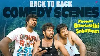 Naveena Saraswathi Sabatham Comedy Scenes | From Bachelor Party To Divine Island Adventure.! | Jai
