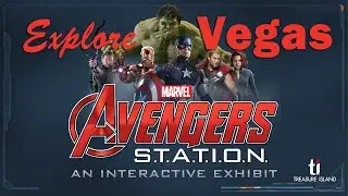 Marvel Avengers Station Las Vegas interactive experience