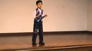 Smyan's Performance in Tamil Singing Competition for Tamil club, Singapore.