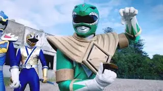 Modern Team Up Battles! | Super Megaforce, Super Ninja Steel and more! | Power Rangers Official