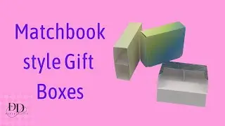 Matchbook style boxes