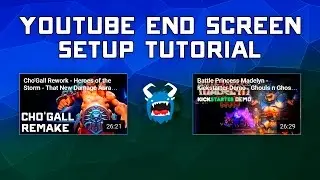 Youtube End Screen Setup Tutorial - Adding Clickable Objects to the End of Videos