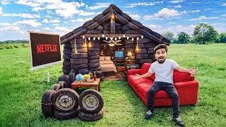 Living 24 Hours Inside Tyre House 🛞 | Challenge !!!