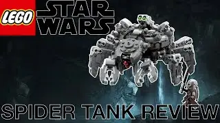 LEGO Star Wars Spider Tank review. #starwars #legosets #lego #legostarwars #legotoys #mandalorian