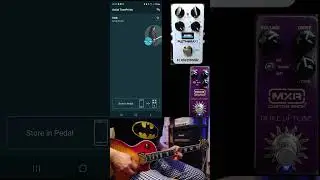 Bluesy Guitar over drone using TC Electronic Plethora with Infinite Sustainer and MXR Duke of Tone