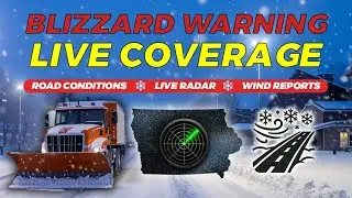 Iowa Winter Weather LIVE &mdash; Snow, Ice, Fog, High Winds, Road Conditions & Live Radar