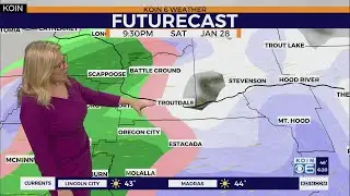 Weather forecast: Rain expected Friday morning with low snow Sat night