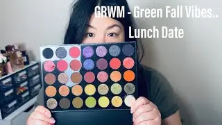 GRWM - Wearing green.. | morphe boss mood palette, maybelline, etc..