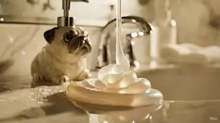 Satisfying Dog Soap Dispenser